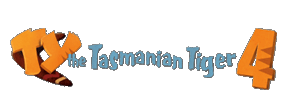 TY the Tasmanian Tiger 4 logo